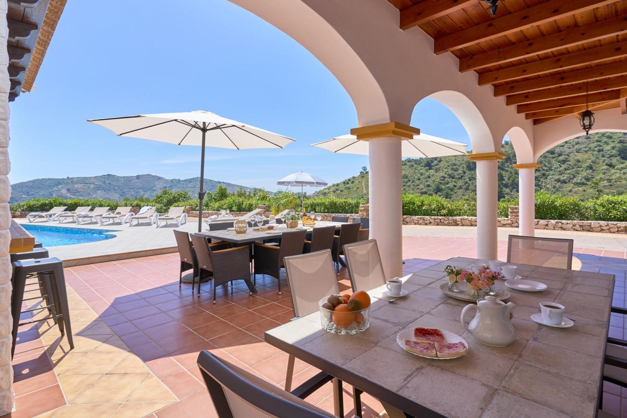 Villa Javier En Sayalonga Extérieur photo